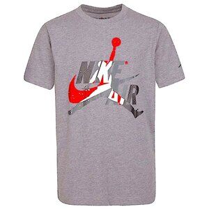 Nike Air Jordan Kid's Unisex Jumpman Classics Logo Graphic T-shirt Size M